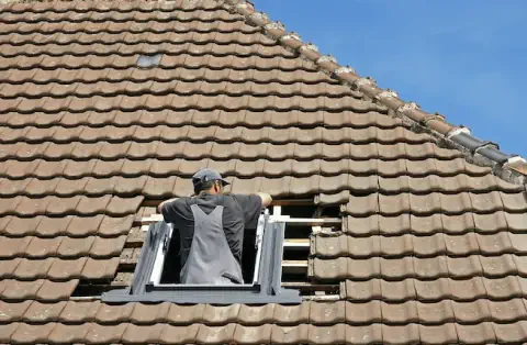 Pose de velux à Verfeil